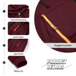 Sudadera con capucha súper elegante y ligera, estilo urbano, tallas y colores personalizados, para hombre y mujer, con efecto tie-dye, de algodón suave. - Product Image 6