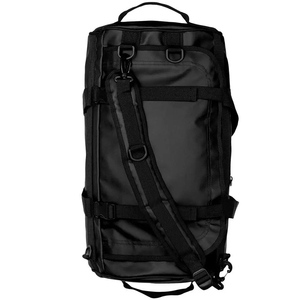 Sac de sport en nylon noir avec fermeture éclair, sac à dos de voyage et de fitness durable, sac de rangement pour équipement d'exercice - Product Image 3
