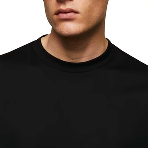 Camiseta Deportiva Ligera para Hombre, Cuello Redondo, Estampado Digital, Algodón/Poliéster, Estilo Hip Hop, Ecológica, Corte Regular, Venta al Por Mayor - Product Image 3