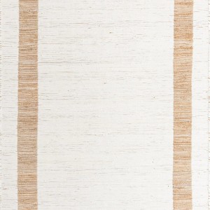 Tapis de sol de qualité supérieure, écologique, en jute, durable, naturel, antidérapant, réversible, adapté aux animaux domestiques, à motifs géométriques, pour salons et chambres à coucher - Product Image 4