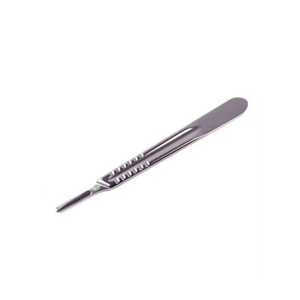 Manche de scalpel chirurgical manuel personnalisé en acier inoxydable à extrémité signalée BP, pour une utilisation confortable - Product Image 4