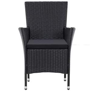 Ensemble de jardin noir avec table et chaise - Product Image 4