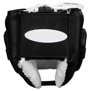 Protector de Cabeza Ajustable Profesional para Entrenamiento de MMA y Boxeo, con Protector Facial de Cuero y Goma Personalizado - Product Image 5