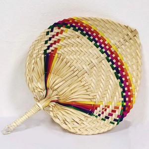Éventails en feuilles de palmier best-sellers pour décorations, éventails muraux tropicaux, éventails en bambou tressé - Product Image 6