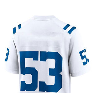 เสื้อรักบี้พิมพ์ลายและเย็บติดชื่อทีม หมายเลข และลายไล่เฉดสี เสื้ออเมริกันฟุตบอลแบบกำหนดเอง ของขวัญสำหรับผู้ชาย ผู้หญิง เด็ก และแฟนกีฬา - Product Image 6