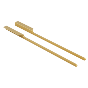 Perfil de borde moderno para armario, tirador de aluminio montado en superficie, herrajes para muebles de hogar, para puertas de armario. - Product Image 5