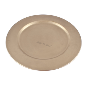 Plateau de service hexagonal en acier inoxydable pour restaurant, maison et hôtel, émail coloré écologique pour assiette de présentation - Product Image 1