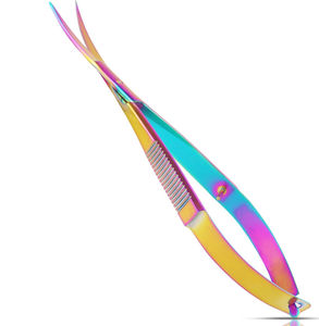 กรรไกรตัดหนังกำพร้าสแตนเลสโค้งคุณภาพพรีเมียม ใบมีดคมกริบ สำหรับดูแลเล็บ ใช้ได้ทั้งในร้านเสริมสวยและที่บ้าน ในราคาที่แข่งขันได้ - Product Image 6