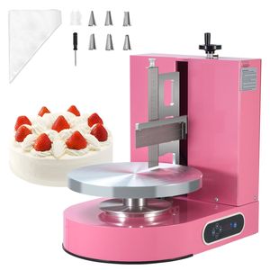Macchina per Decorazione Torte a Basso Rumore con Tavola Rotante Regolabile per Spalmare e Rivestire la Crema, Ideale per Uso in Pasticceria - Product Image 1