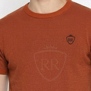 Camiseta Básica de Moda para Hombre, Camisetas Casuales para Gimnasio, Elásticas, 100% Algodón, Ligeras, Transpirables, para Entrenamiento, Uso Diario, Manga Corta - Product Image 2