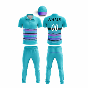 Tenues de cricket professionnelles de qualité supérieure, best-sellers, avec un design unique et un logo personnalisé imprimé, fabriquées sur mesure. - Product Image 3