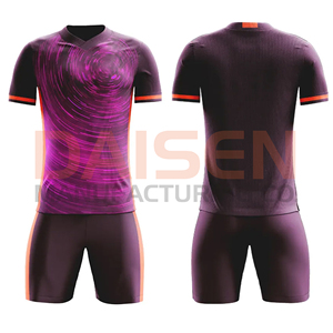 Uniforme de Fútbol a Precio Competitivo, Nuevo Estilo, Color Sólido y con Estampado, Equipación de Fútbol Económica y Ligera - Product Image 3
