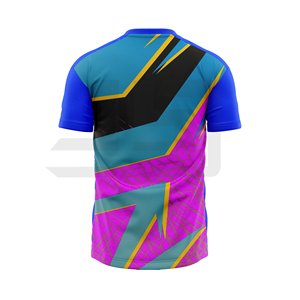 Custom Soccer Match Jersey 100% Polyester Heat-Transfer Printed Football Shirt Lightweight Breathable Quick Dry Athletic - Product Image 1