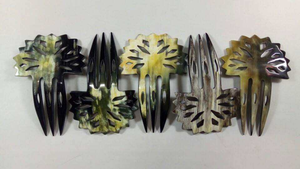 ปิ่นปักผมบัฟฟาโลฮอร์นอินเดียขัดเงาสำหรับผู้หญิงและเด็กผู้หญิง - Product Image 3