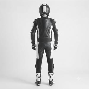 Traje de Motociclismo Profesional para Hombre, 1 Pieza, Cuero Genuino de Vaca/Canguro, Estilo MotoCP, Nivel de Protección 2 - Product Image 2