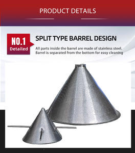 Sécheur de granulés plastiques à air chaud 75 kg PQ-ZL75HD – Sécheur à trémie pour granulés plastiques à haute efficacité énergétique et économie d'énergie - Product Image 4