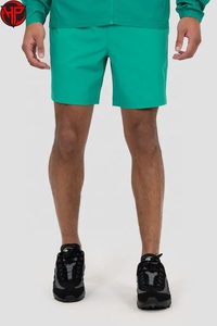 Conjunto Deportivo para Hombre con Bloques de Color, Chaqueta con Capucha y Pantalones Cortos, Ligero, de Secado Rápido, Dos Piezas, Cortavientos - Product Image 2