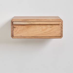 Vandana Amber Surface Pack de 2 mesitas de noche flotantes de 40x30 cm en madera de acacia Nordilan - Product Image 3