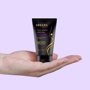 High On Demand Sonama Naturals Double Glow <b>Face</b> Wash for Gentle Daily Cleansing with Dirt and Impurity Removal Skin Nourishment - Product Image 2