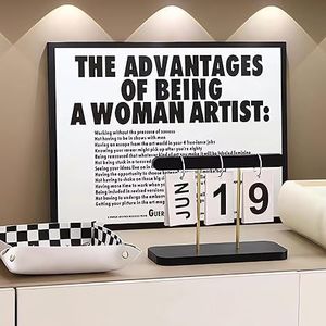 Calendario Giornaliero Riutilizzabile, Decorazione da Scrivania e Accessori per la Casa, Ideale come Prop per Fotografia - Product Image 5