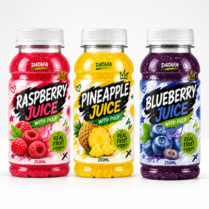 OEM/ODM Ready To Drink Beverage Pure Fruit Juice With Pulp Pet <b>Bottle</b> No Sugar Free Healthy Drink Mix SKUs - Product Image 1