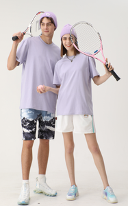 เสื้อยืดเปล่าสีดำแบบยูนิเซ็กซ์ น้ำหนัก 220 กรัม ผลิตจากโพลีเอสเตอร์/คอตตอน คุณภาพสูง แขนสั้น สำหรับผู้ชาย ปรับแต่งได้ - Product Image 2