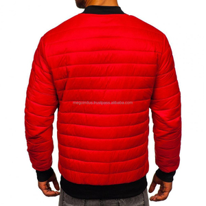 Veste d'hiver épaisse et chaude pour hommes, pour le nouvel an 2023, légère, zippée, couleur unie, rembourrée, pour un usage quotidien - Product Image 4