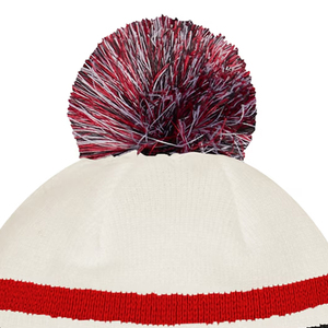 Nuevo gorro de punto con pompón, hecho con tela suave, de alta calidad, personalizable por el fabricante, para unisex. - Product Image 4