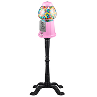 Distributeur de bonbons Kwang Hsieh 15 "rose antique Gumball Machine avec support