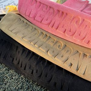 Camisetas de Hombre al por Mayor, Personalizadas con Relieve, Tallas Grandes, 100% Algodón, Estilo Hip-hop Urbano, de Lujo, de Marca Famosa, con Diseño Impreso - Product Image 5