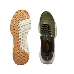 Chaussures de sport athlétiques noires pour hommes, légères, à lacets, respirantes et amorties - Product Image 4
