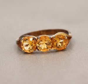 Anillo de Boda de Oro Amarillo Sólido de 14k con Zafiro Amarillo Natural Clásico, Certificado por IGI, Joyería para Fiestas, Venta al Por Mayor - Product Image 6