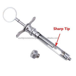 Jeringa de Aspiración Dental Reutilizable, Jeringa de Cartucho de Acero Inoxidable, Instrumento de Inyección Dental Autoaspirante - Product Image 6