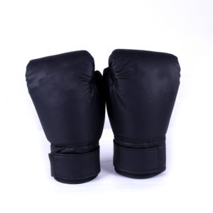 Gants de boxe durables de haute qualité, fermeture à lacets, doigts entièrement couverts, matière douce, design personnalisé, pour entraînement adulte. - Product Image 4