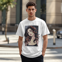 Serigrafi Baskılı Resmi Örme Tişört Özel Dijital Baskı Pamuklu Düz Renk Erkek Kadın OEM/ODM Özelleştirme Balıkçı Yaka