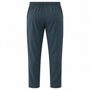 Pantalones Deportivos Personalizados para Hombre con Ribete Curvo en Contraste, Cintura Elástica, Pierna Recta, Pantalones de Entrenamiento al por Mayor OEM - Product Image 2