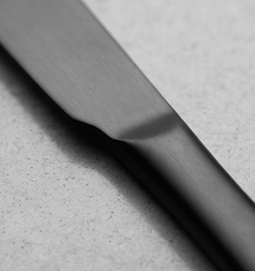 Juego de Cubiertos Minimalistas en Negro Mate, Cuchillo, Tenedor y Cuchara de Acero Inoxidable, Aptos para Lavavajillas, Cubiertos para Boda - Product Image 2