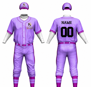 Nouveauté NAVISTA SPORTS Uniforme de baseball - 100% polyester anti-UV et anti-humidité, noms d'équipe personnalisables, prix de gros - Product Image 6