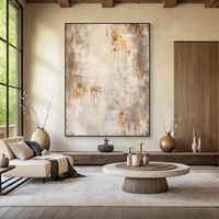 Peinture à l'huile personnalisée Wabi Sabi sur toile pour la décoration intérieure, œuvres d'art pour hôtels, peintures modernes et arts muraux, abstrait fait main