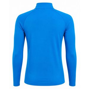 Blue <b>Long</b> <b>Sleeve</b> Quarter Zip <b>Golf</b> Pullover Shirt Men's Sports Performance <b>Top</b> Outdoor Activity Wear Training Apparel for <b>Golf</b> - Product Image 2