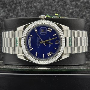 Montre mécanique automatique pour homme en acier inoxydable, luxe et mode, cadran vert menthe, cristal saphir, résistance à l'eau 10 bars - Product Image 2