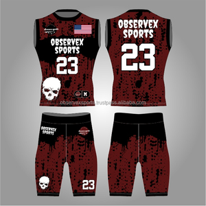 7v7 Uniform Custom Flag Football Uniform Set Crafted From Moisture Wicking Material 7on7 Jersey And Dry During Game - Product Image 1