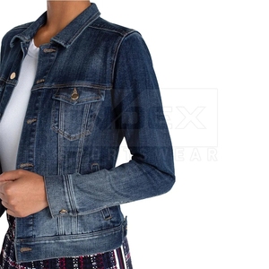 Chaqueta Vaquera de Mezclilla para Mujer, Estilo Urbano Moderno, Prenda Exterior Informal, Calidad Premium, Look Elegante, Proveedor Mayorista - Product Image 5