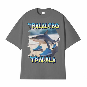 DTG Printing 100% Cotton T-shirt For Men Distressed Washed Loose Fit Shirts Premium Wholesale Bulk Suppliers <b>Tshirts</b> OEM Tee - Product Image 1