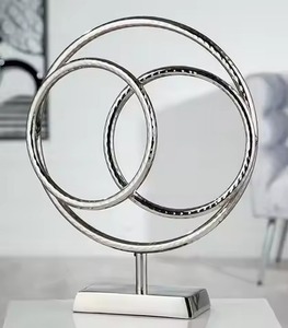 Sculptures en métal de décoration moderne, art contemporain, figurines pour salon, bureau, hall d'hôtel, jardin, décoration de la maison - Product Image 2