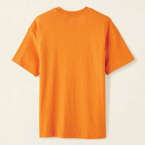 เสื้อยืดทรงใหญ่ แขนสั้น คอกลม ผ้าถักลายย้อมสีแบบแอซิดวอช สไตล์ลำลอง - Product Image 4