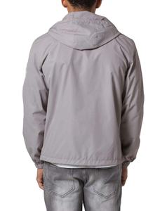 Veste coupe-vent à capuche pour homme, style streetwear, col montant zippé, respirante, coupe-vent, décontractée, pour l'extérieur - Product Image 2