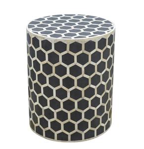 Modern Style Bone Inlay <b>Resin</b> Bar Stools & Chairs Home Office Hotel Kitchen Restaurant Decoration Indian Traditional Exporters - Product Image 1