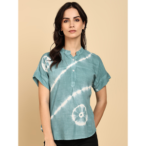 Camisa clásica de alta calidad para mujer, corte ajustado, manga media, para ocasiones nocturnas, a precio de mayoreo por proveedor, camisa para mujer - Product Image 1
