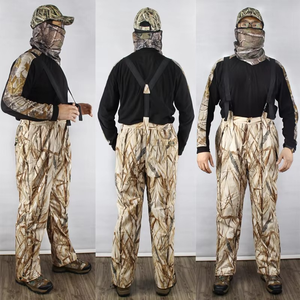 Combinaison de chasse en camouflage pour l'extérieur, combinaison d'entraînement résistante à l'usure, combinaison de chasse en camouflage pour homme, combinaison de chasse imperméable en softshell - Product Image 2